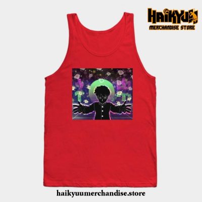 Mob Psycho Tank Top Red / S