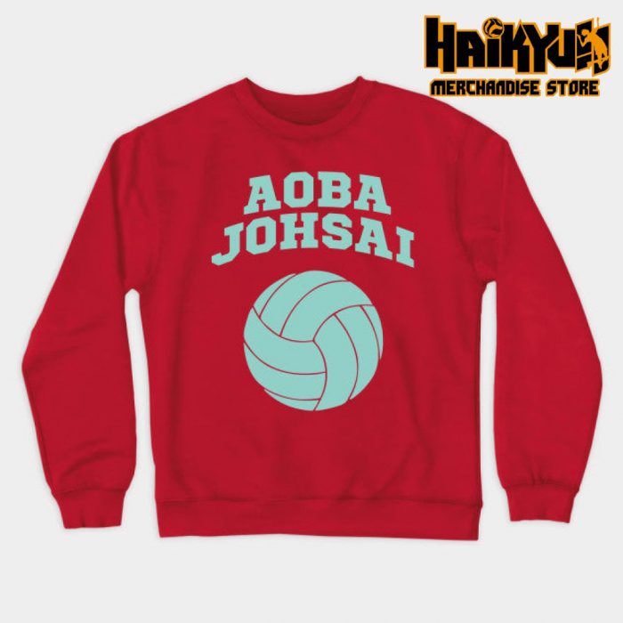 Haikyuu! - Aoba Johsai Sweatshirt Red / S