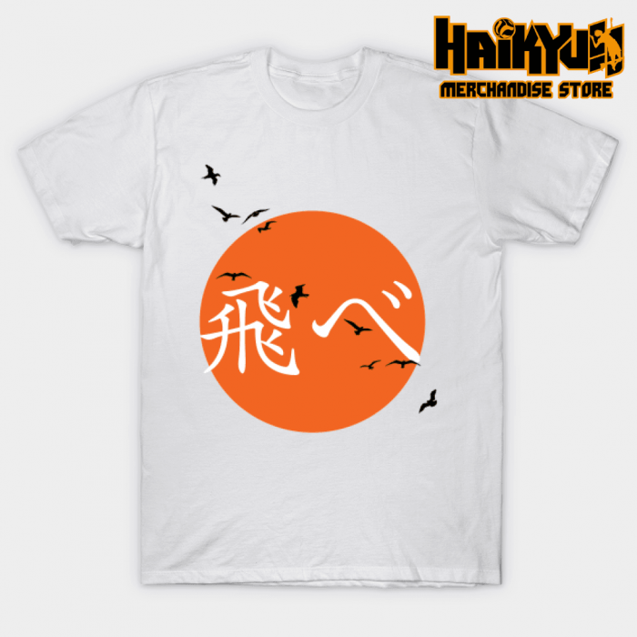 Haikyuu!! - Fly T-Shirt White / S