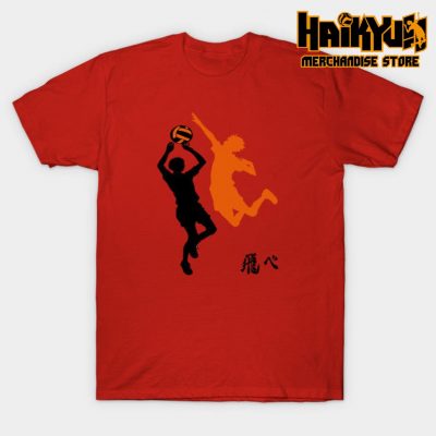Haikyuu Shadow T-Shirt Red / S