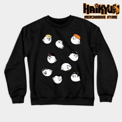Karasuno Crows Sweatshirt Black / S