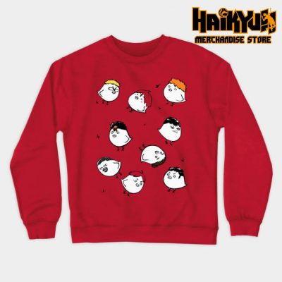 Karasuno Crows Sweatshirt Red / S