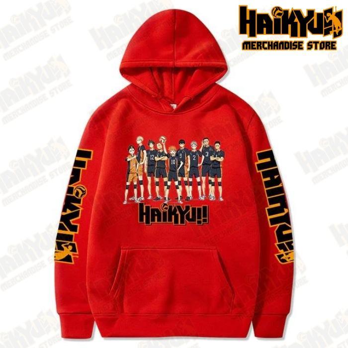 Haikyuu Karasuno High School Hoodie Fashion